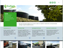 Tablet Screenshot of ecofuels.nl